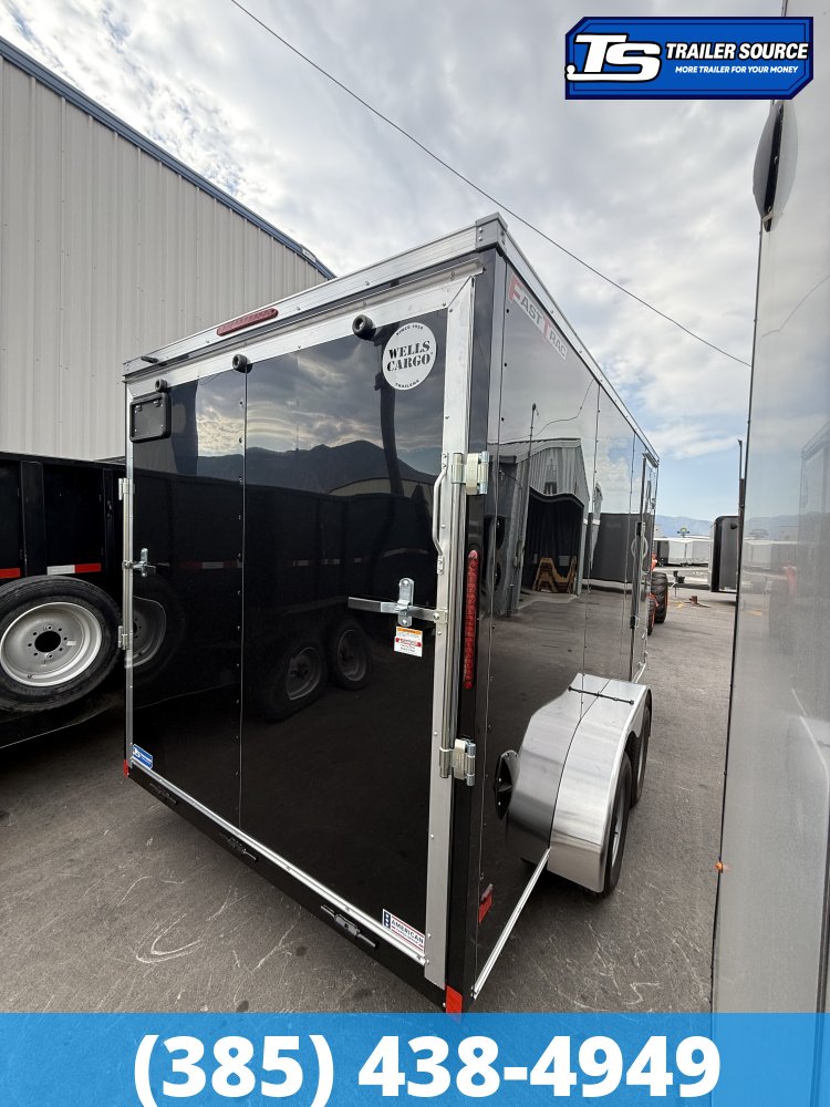 7x14 Wells Cargo FastTrac Enclosed Cargo Trailer - 7'0" Interior - 7K GVWR - .080 PolyCor