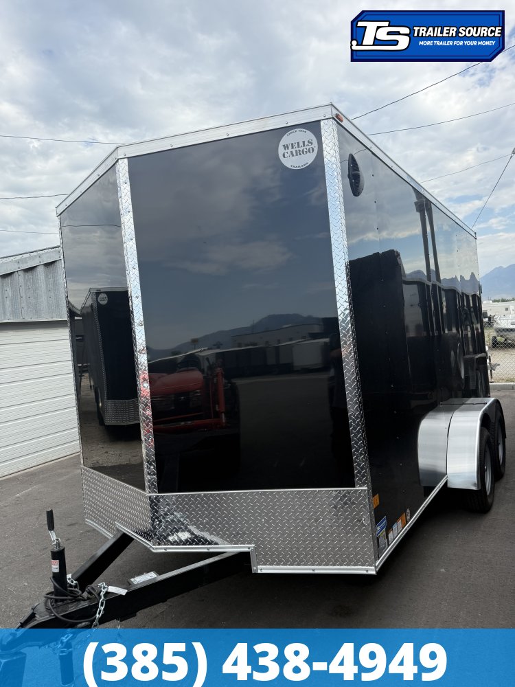 7x14 Wells Cargo FastTrac Enclosed Cargo Trailer - 7'0" Interior - 7K GVWR - .080 PolyCor