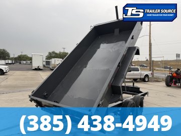 7x14 Lamar DG Dump Trailer - 14K GVWR -