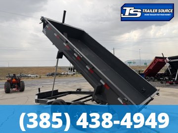 7x14 Lamar DG Dump Trailer - 14K GVWR -