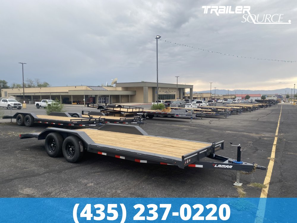 7x20 Lamar Car Hauler 14K Car Hauler Trailer