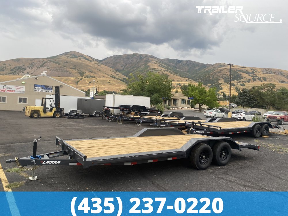 7x20 Lamar Car Hauler 14K Car Hauler Trailer