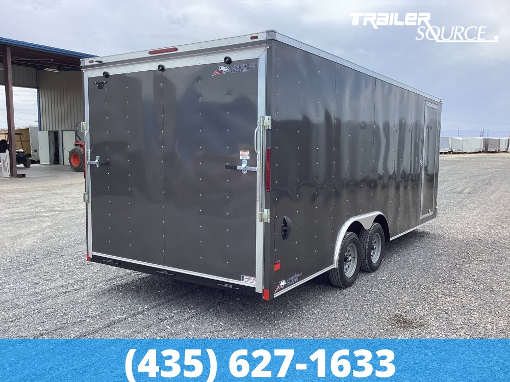 8.5x20 American Hauler Arrow Deluxe 7'0" 7K Tandem Axle Enclosed Cargo