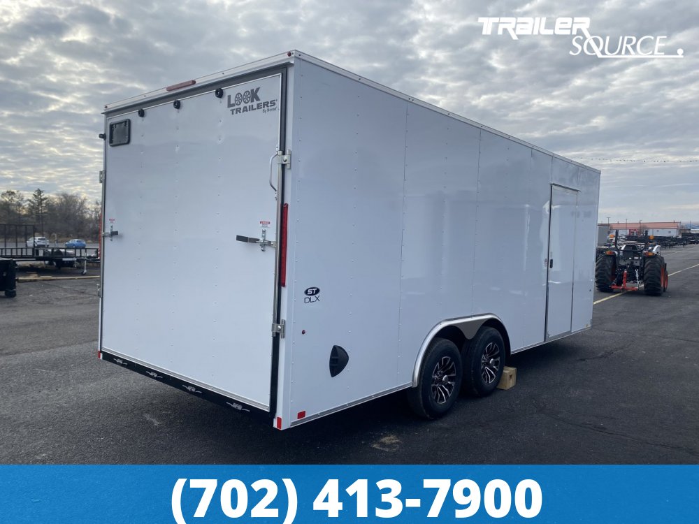 8.5x20 Look ST DLX 7'0" Interior 10K Tandem Axle Enclosed Cargo