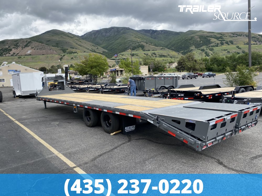 8.5x35 Diamond C FMAX  25K Hydraulic Dovetail Gooseneck