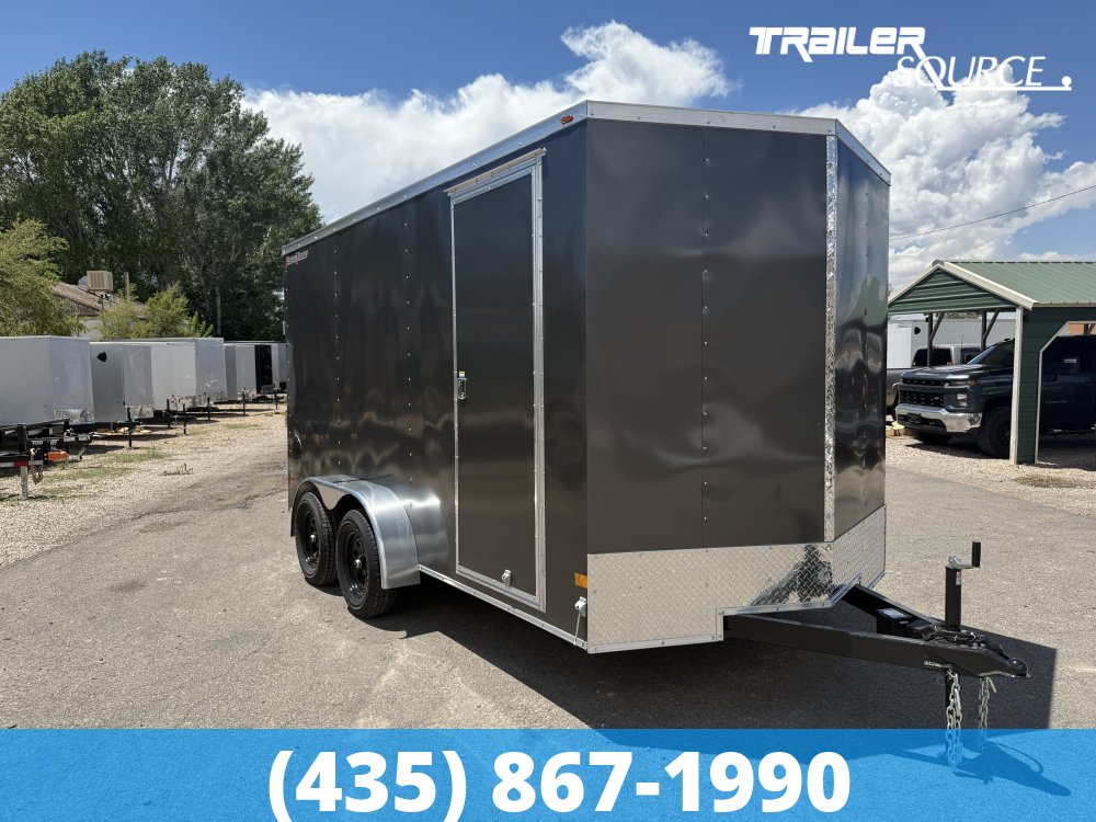 7x14 Wells Cargo Fast Trac Deluxe 7'0" Interior Single Axle Enclosed Cargo