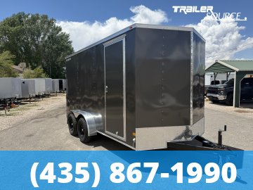 7x14 Wells Cargo Fast Trac Deluxe 7'0" Interior Single Axle Enclosed Cargo