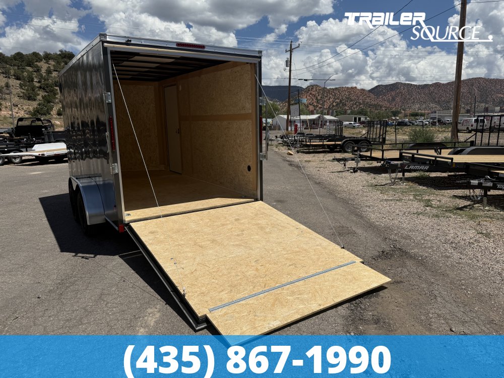 7x14 Wells Cargo Fast Trac Deluxe 7'0" Interior Single Axle Enclosed Cargo