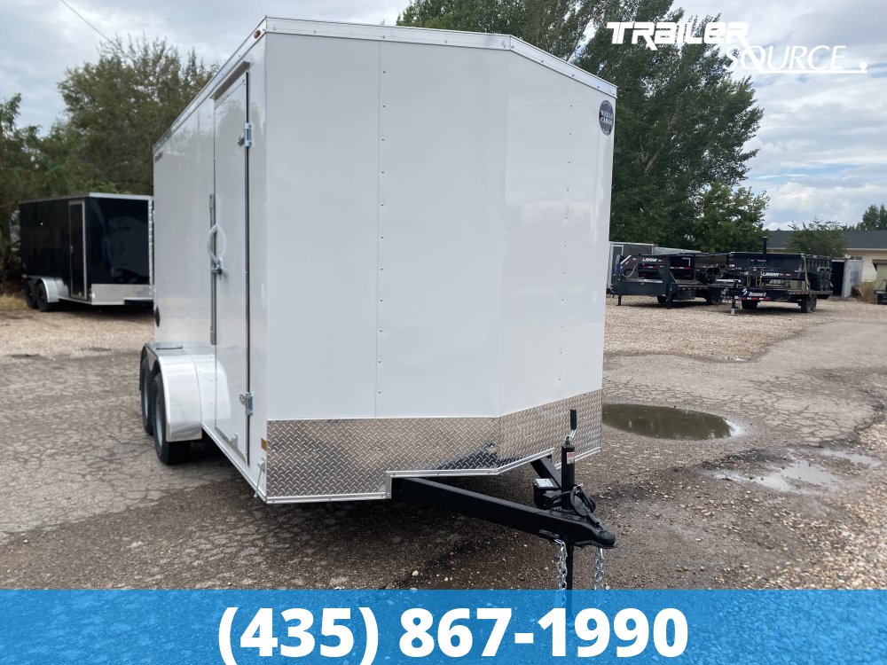 7x14 Wells Cargo FastTrac 7'0" Interior 7K Tandem Axle Enclosed Cargo