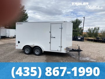 7x14 Wells Cargo FastTrac 7'0" Interior 7K Tandem Axle Enclosed Cargo