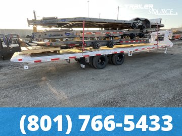8.5x35 Diamond C FMAX-HDT 212 Gooseneck Hydraulic Dovetail Equipment Trailer -  25.9K GVWR -