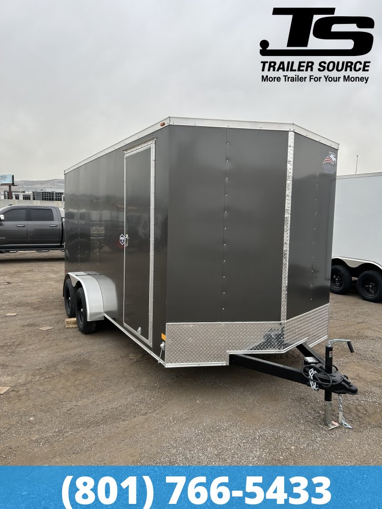 7x16 American Hauler Arrow Deluxe ATV Trailer - 7'0" Interior - 7K GVWR -