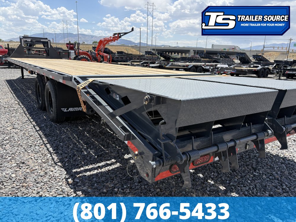 8.5x36 Lamar FD Gooseneck Equipment Max Ramps