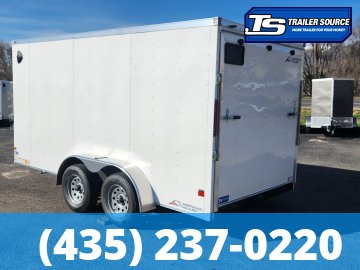 7x14 American Hauler Arrow Enclosed Cargo Trailer - 6'6" Interior - 3.5K GVWR -