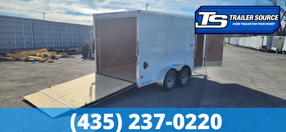 7x14 American Hauler Arrow Enclosed Cargo Trailer - 6'6" Interior - 3.5K GVWR -