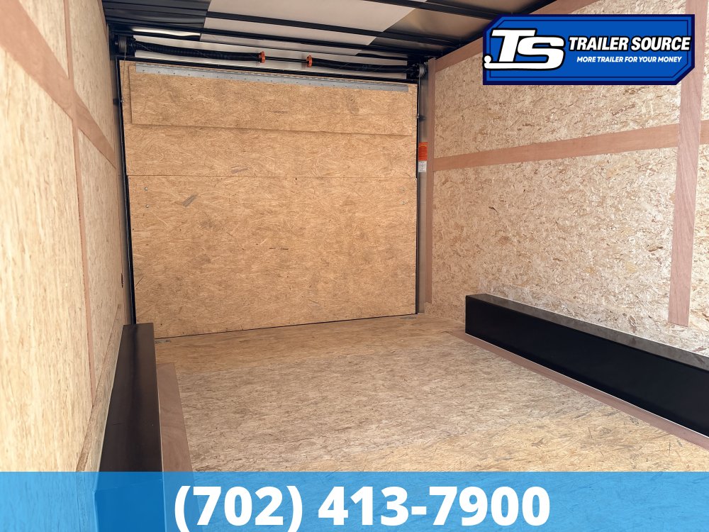 8.5x16 Haulmark Passport DELUXE Enclosed Cargo Trailer - 7'0" Interior - 7K GVWR -