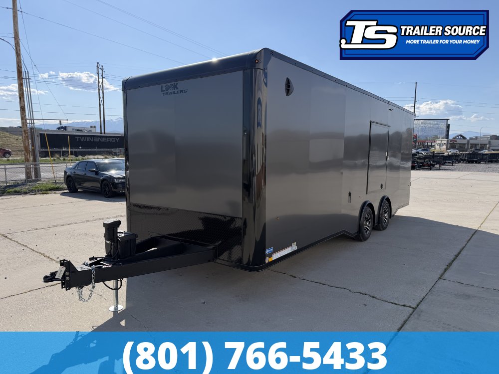8.5x24 Look Vision Circuit Edition Enclosed Race Car Hauler