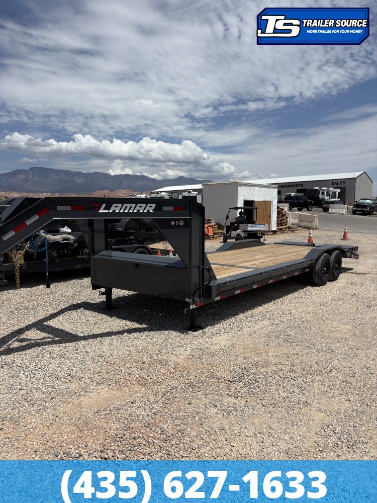 8.5x26 Lamar H8 Gooseneck Wide Body w/ Drive Over Fenders Equipment