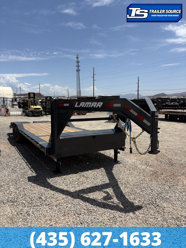 8.5x26 Lamar H8 Gooseneck Wide Body w/ Drive Over Fenders Equipment