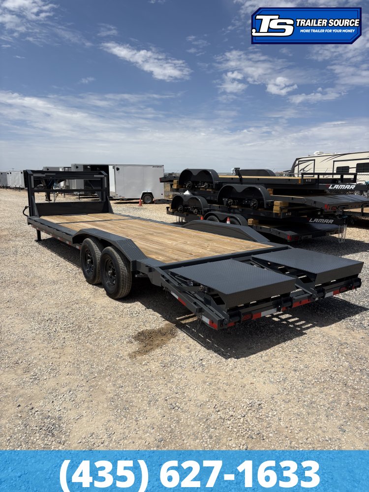 8.5x26 Lamar H8 Gooseneck Wide Body w/ Drive Over Fenders Equipment