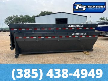16 ft Iron Bull Roll Off Dumpster Bin Only