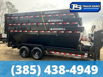 Iron Bull Roll Off Dumpster Bin Only 16 ft 48" Sides