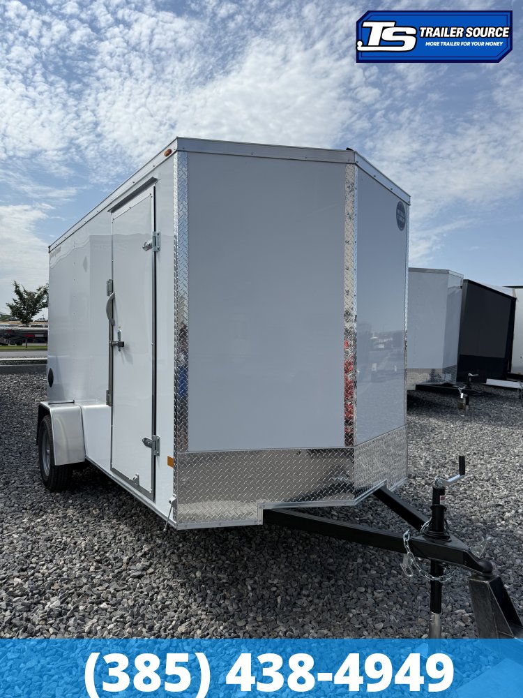 6x12 Wells Cargo FastTrac Enclosed Cargo Trailer - 6'6" Interior - 3.5K GVWR - .080 PolyCor