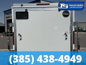 6x12 Wells Cargo FastTrac Enclosed Cargo Trailer - 6'6" Interior - 3.5K GVWR - .080 PolyCor