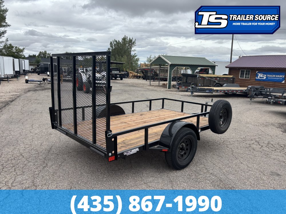 6x10 Built  Utility Trailer - 3.5K GVWR - Spare Tire