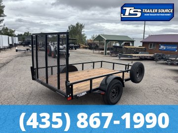 6x10 Built  Utility Trailer - 3.5K GVWR - Spare Tire