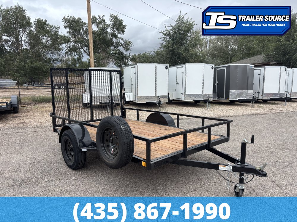 6x10 Built  Utility Trailer - 3.5K GVWR - Spare Tire