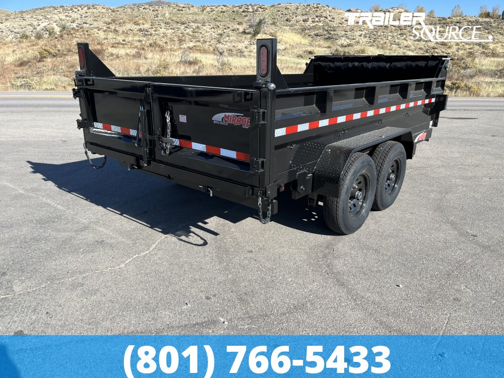 7x14 Mirage Telescopic HD Dump 14K 24" Sides Dump