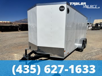 7x16 Wells Cargo FastTrac 6'6" Interior 7K Tandem Axle Enclosed Cargo