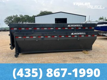 16' Iron Bull Roll Off Dumpster Bin