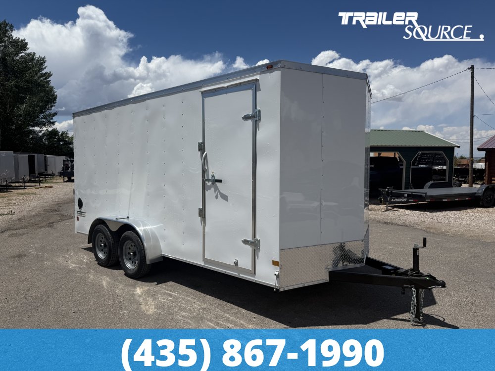 7x16 Haulmark Passport 7'0" Interior 7K Tandem Axle Enclosed Cargo Trailer