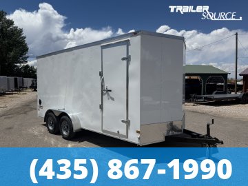 7x16 Haulmark Passport 7'0" Interior 7K Tandem Axle Enclosed Cargo Trailer