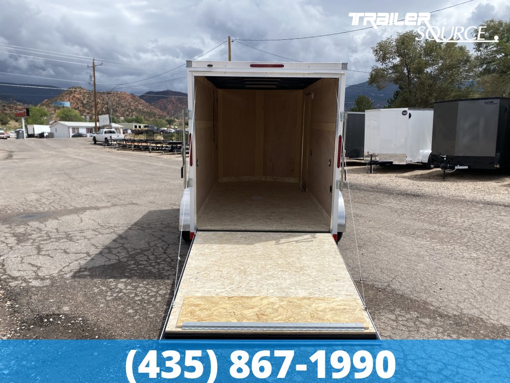 6x12 Wells Cargo FastTrac 6'6" Interior 7K Tandem Axle Enclosed Cargo