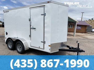 6x12 Wells Cargo FastTrac 6'6" Interior 7K Tandem Axle Enclosed Cargo