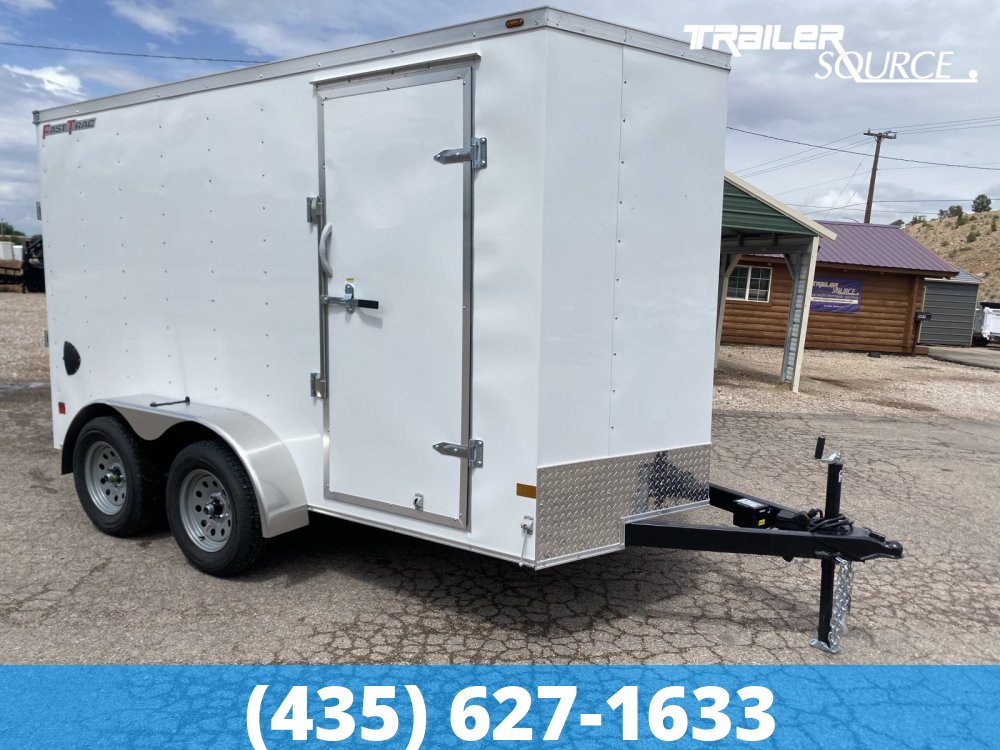 6x12 Wells Cargo FastTrac 6'6" Interior 7K Tandem Axle Enclosed Cargo