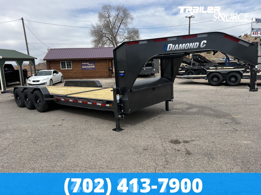 7x26 Diamond C HDT-GN 307 24K Gooseneck Tilt