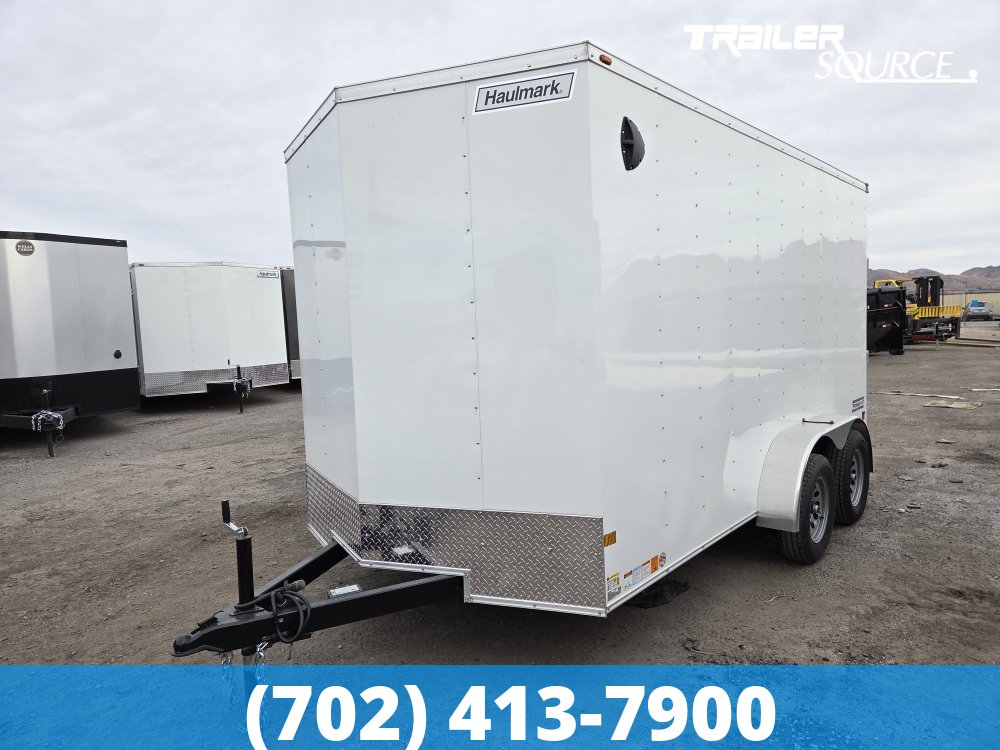 7x14 Haulmark Passport 7'0" Interior 7K Tandem Axle Enclosed Cargo Trailer