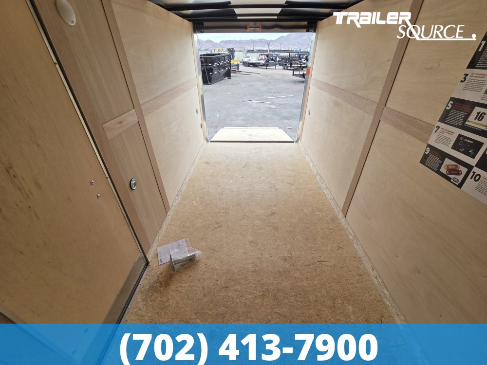 7x14 Haulmark Passport 7'0" Interior 7K Tandem Axle Enclosed Cargo Trailer