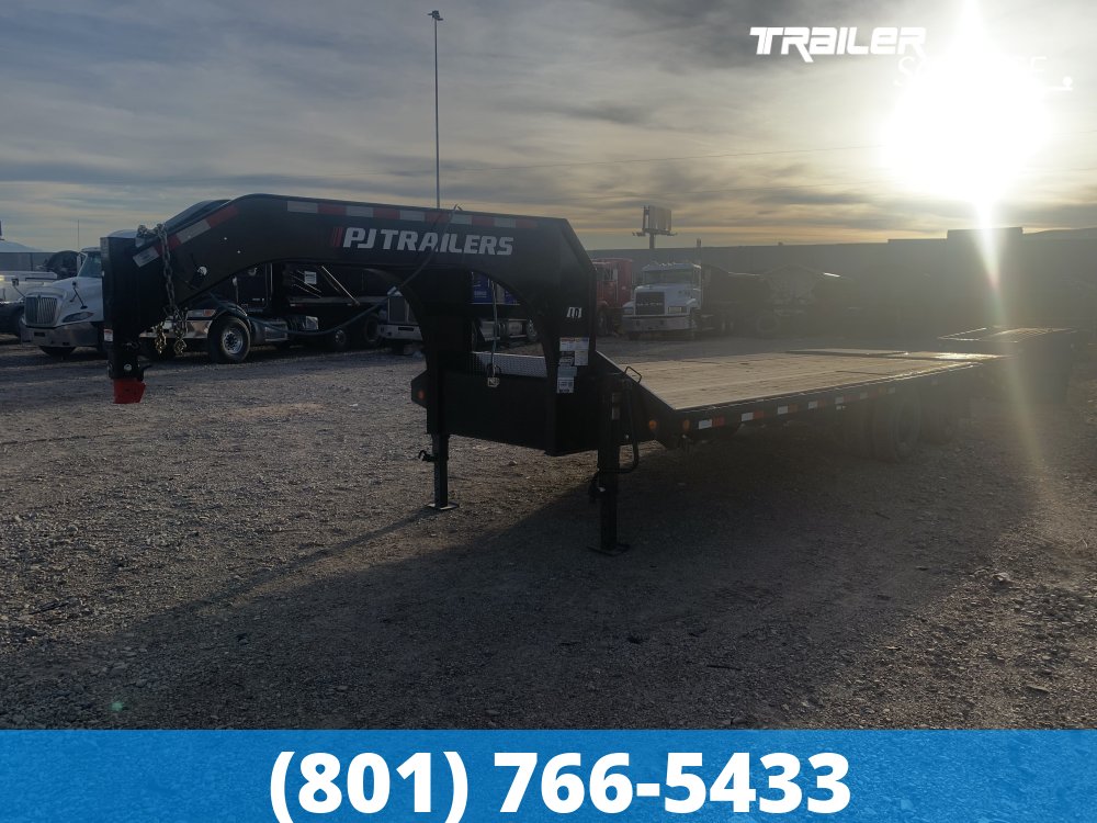8.5x25 PJ Trailers LD Gooseneck 25.9K