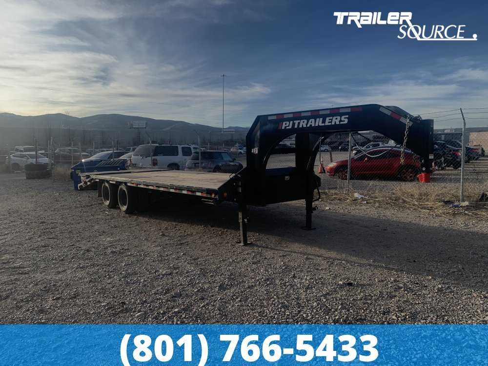 8.5x25 PJ Trailers LD Gooseneck 25.9K