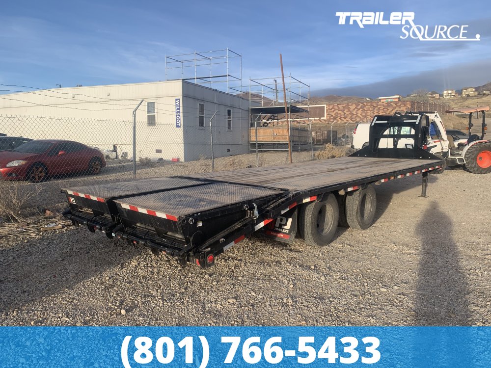 8.5x25 PJ Trailers LD Gooseneck 25.9K