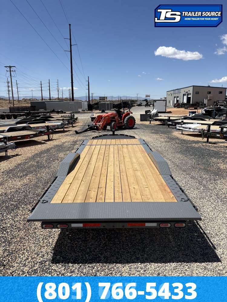8.5x22 Diamond C HXD 207 Tilt Trailer - 15.5K GVWR
