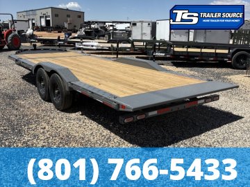 8.5x22 Diamond C HXD 207 Tilt Trailer - 15.5K GVWR