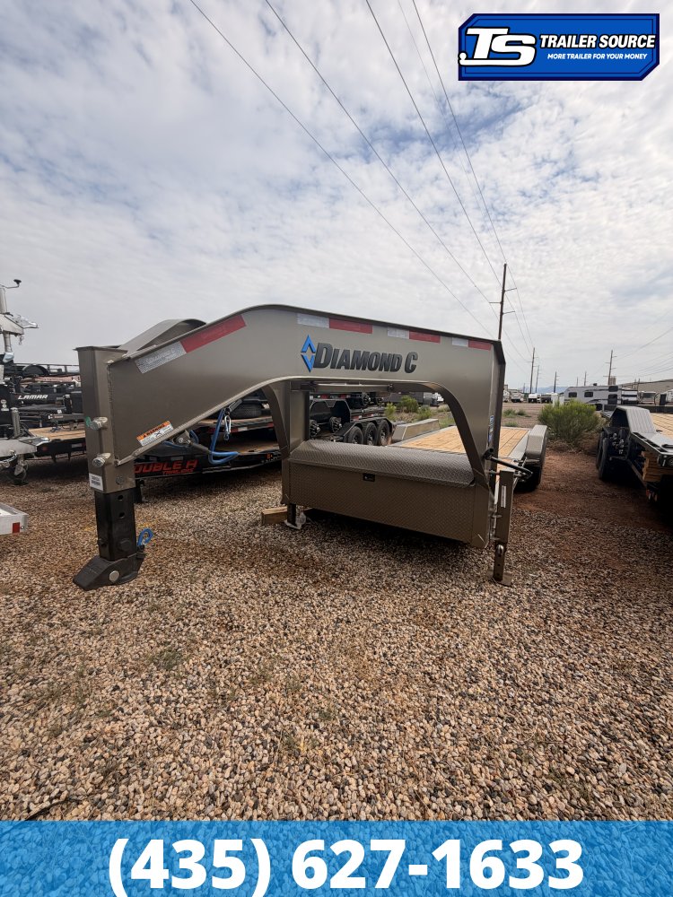 7x26 Diamond C HDT-GN 307 Gooseneck Tilt
