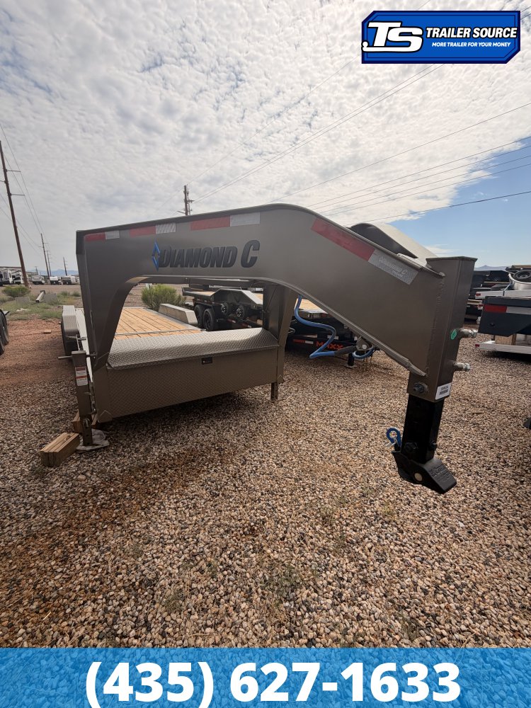 7x26 Diamond C HDT-GN 307 Gooseneck Tilt Trailer - 24K GVWR -