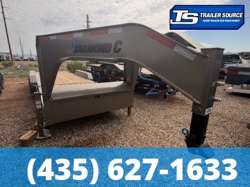 7x26 Diamond C HDT-GN 307 Gooseneck Tilt Trailer - 24K GVWR -